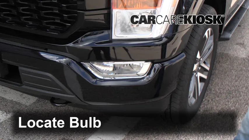 2021 Ford F-150 XLT 2.7L V6 Turbo Crew Cab Pickup Éclairage Feu antibrouillard (remplacer l'ampoule)